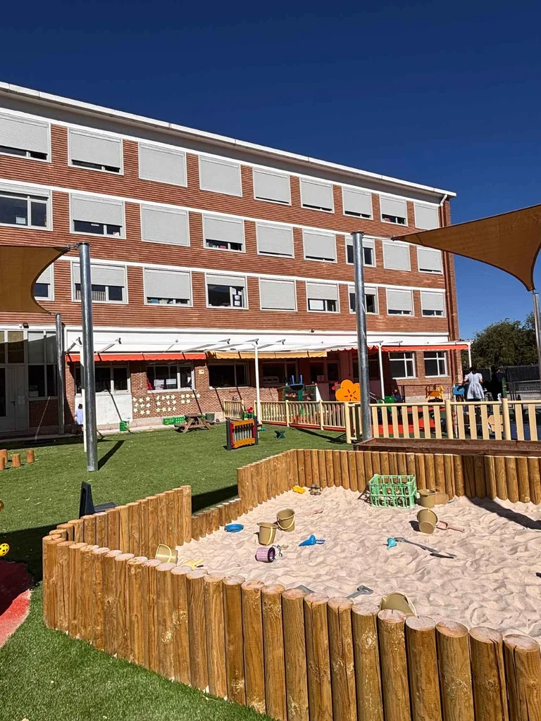 School and schoolyard