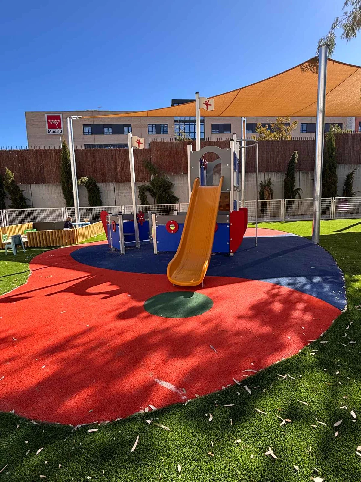 Park with the slide