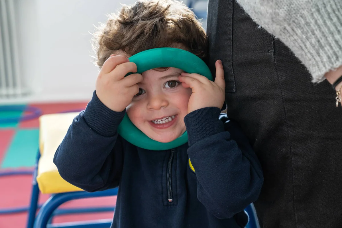 Child smiling